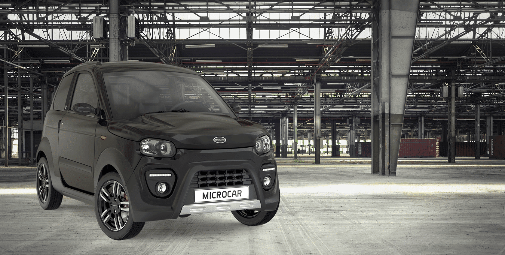 VSP Microcar MGO noir intense